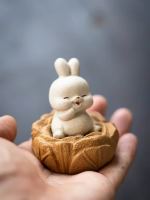 Tea Pet Sitzender Hase aus Yixing-Ton