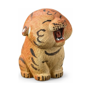 Tea Pet Tiger aus Yixing-Ton, chinesischer Tierkreis