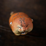 Tea Pet Tiger aus Yixing-Ton, chinesischer Tierkreis