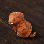 Tea Pet Tiger aus Yixing-Ton, chinesischer Tierkreis