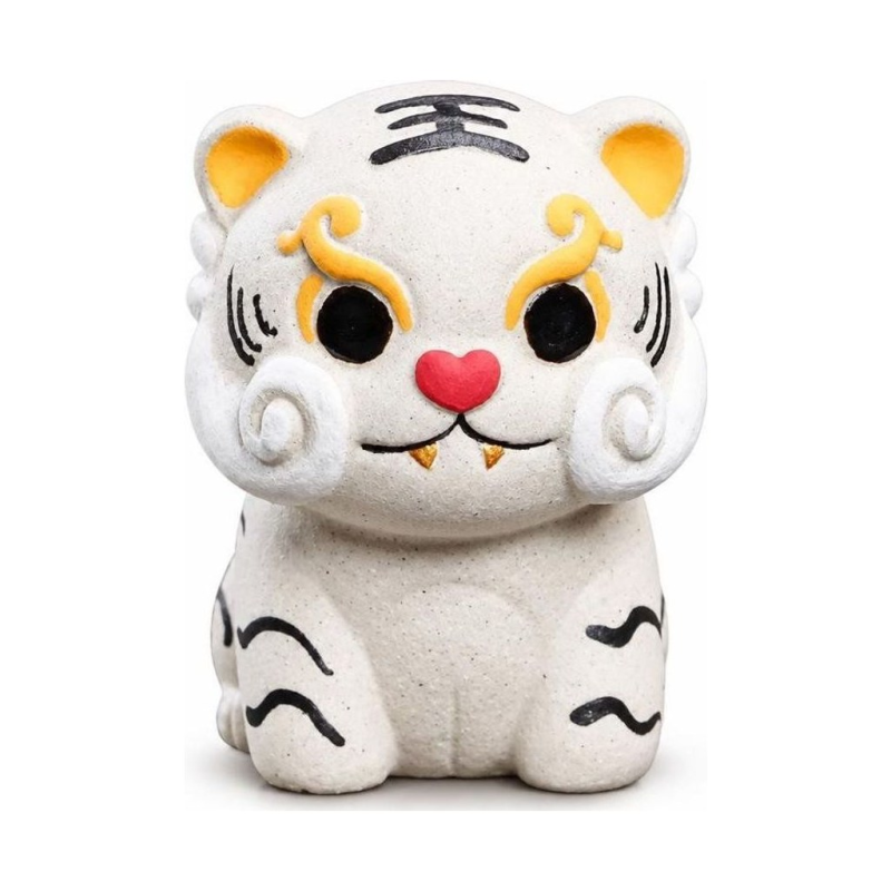 Tea Pet Tiger aus Yixing-Ton (Zisha)