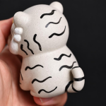 Tea Pet Tiger aus Yixing-Ton (Zisha)
