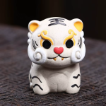 Tea Pet Tiger aus Yixing-Ton (Zisha)