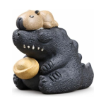 Tea Pet Wasserschwein auf Krokodil aus Yixing-Ton