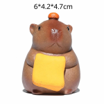 Tea Pet Wasserschwein aus violettem Ton