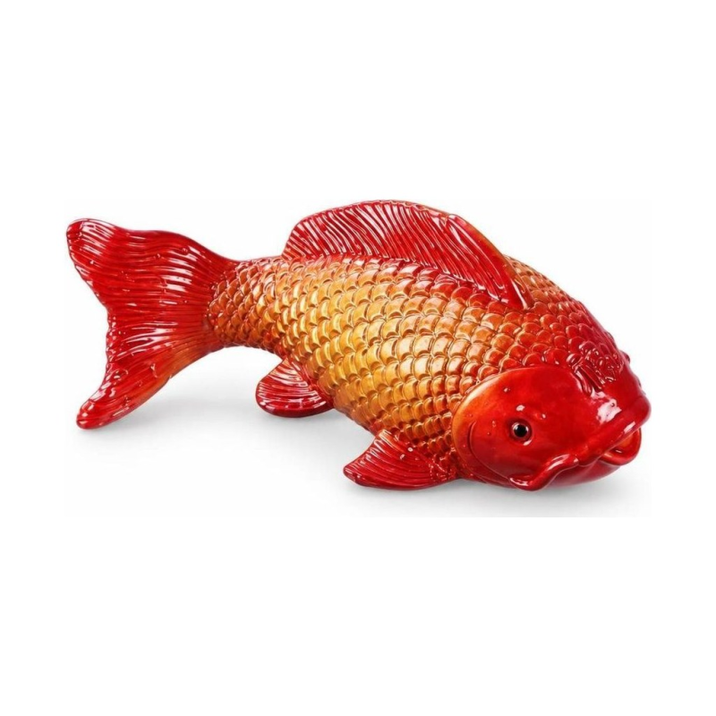 Tea Pets Koi aus Kunstharz mit Farbwechsel
