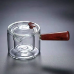 Teekanne aus Borosilikatglas mit herausnehmbarem Sieb