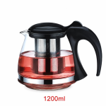 Teekanne aus Glas mit herausnehmbarem Teesieb — 1.200 ml