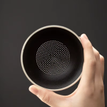 Teekannen-Deckelhalter Gongfu-Teesieb aus Porzellan — Sieb