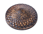 Teetier Jiang Taigong und Teesieb aus violettem Ton