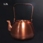 Vintage-Wasserkessel aus rotem Kupfer