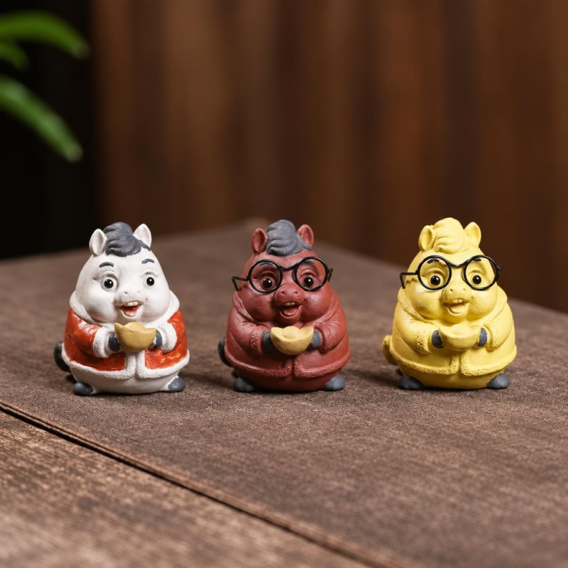 Yixing-Teetier Schwein aus Yixing-Ton